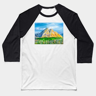 The Alps Baseball T-Shirt